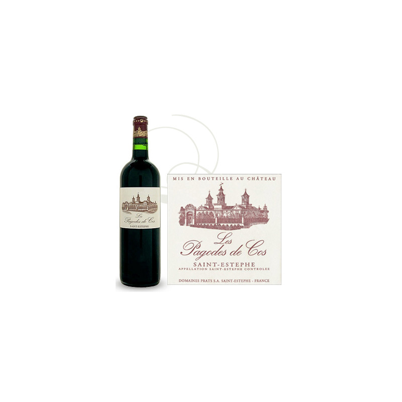 Achat Les Pagodes de Cos 2013 St Estèphe Rouge Bordeaux sur