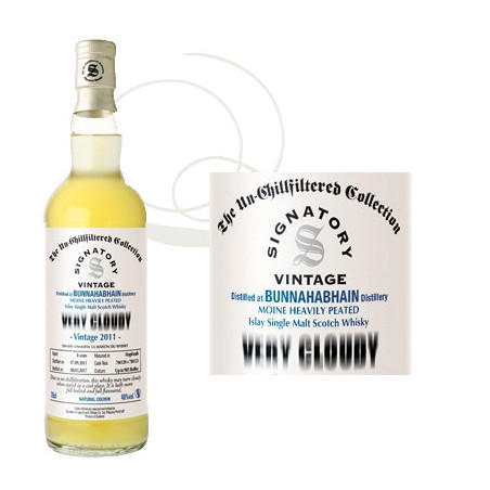 Whisky Bunnahabhain Moine Very Cloudy 2013