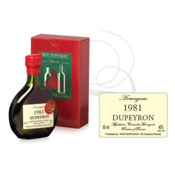 Armagnac Dupeyron millésime 1981