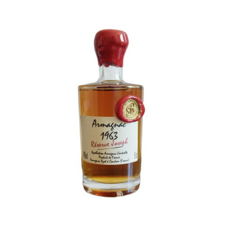 Armagnac Dupeyron millésime 1963