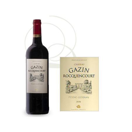 Château Gazin Rocquencourt 2010 Rouge