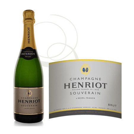 Champagne Henriot Souverain Blanc Henriot Champagne Henriot Souverain Blanc Henriot