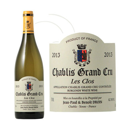 Les Clos 2019 Blanc Jean Paul et Benoit Droin Les Clos 2019 Blanc Jean Paul et Benoit Droin