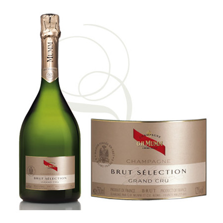 Champagne Mumm Brut Selection Etui Blanc Mumm