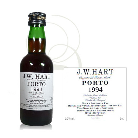 Porto J.W. Hart millésime 1994 Rouge