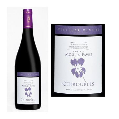 Chiroubles Vieilles Vignes 2019 Rouge Domaine du Moulin Favre