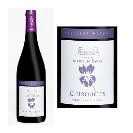 Chiroubles Vieilles Vignes 2019 Rouge Domaine du Moulin Favre Chiroubles Vieilles Vignes 2019 Rouge Domaine du Moulin Favre