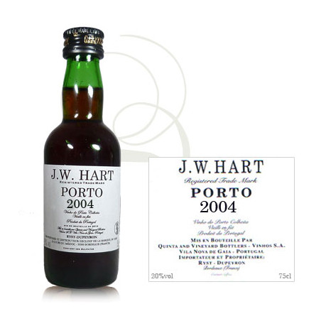 Porto J.W. Hart millésime 2004 Rouge