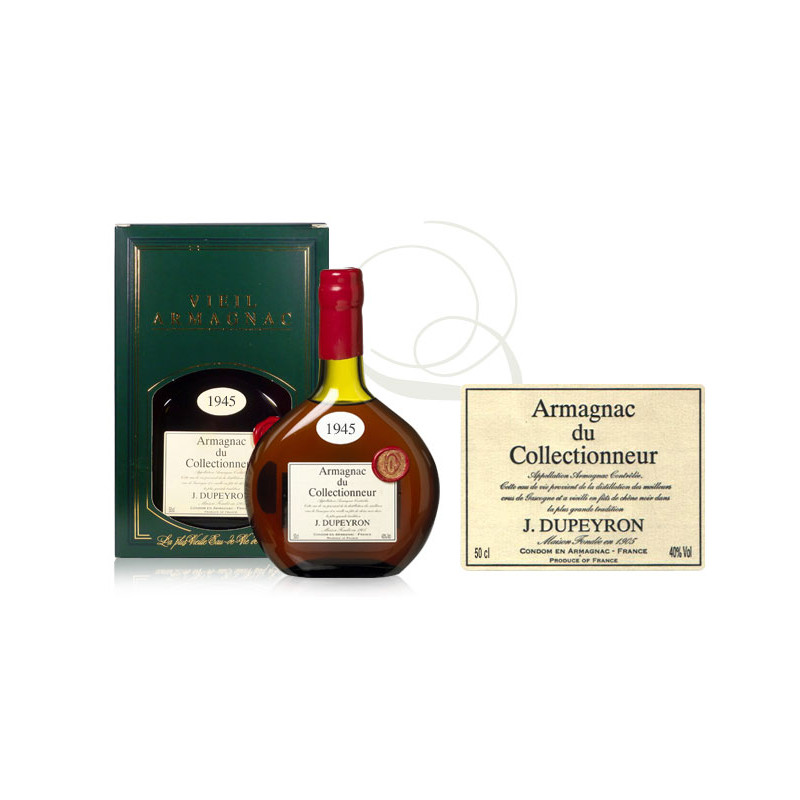 Buy Armagnac Dupeyron millésime 1945 Armagnac Sud Ouest | Vintage