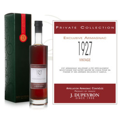 Armagnac Dupeyron Private Collection millésime 1927