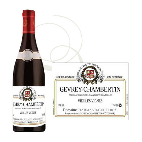 Gevrey Chambertin Vieilles Vignes 2013 Rouge Harmand Geoffroy Gevrey Chambertin Vieilles Vignes 2013 Rouge Harmand Geoffroy