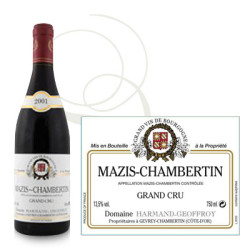 Mazis Chambertin Grand Cru 2013 Rouge Harmand Geoffroy