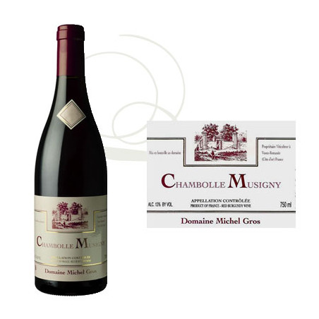 Chambolle Musigny 2018 Rouge Michel Gros Chambolle Musigny 2018 Rouge Michel Gros