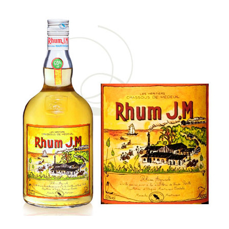 Rhum JM Paille élevé sous bois Rhum JM