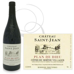 Chateau St Jean Plan de Dieu 2017 Rouge Meffre