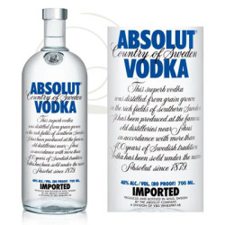 Vodka Absolut