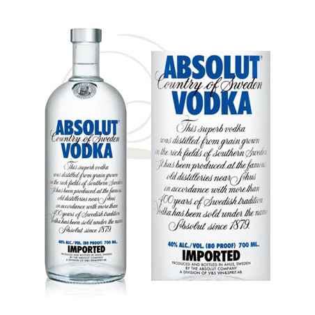 Vodka Absolut