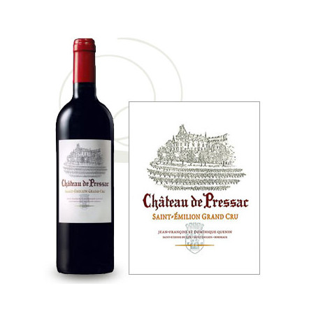 Château de Pressac 2013 Rouge Château de Pressac 2013 Rouge