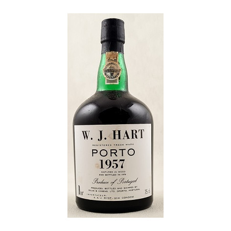 Porto J.W. Hart millésime 1957 Rouge