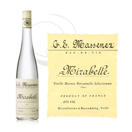 Eau de Vie de Mirabelle Massenez