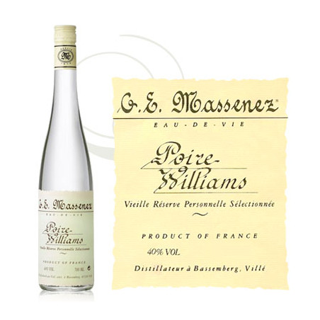 Eau de Vie de Poire Williams Massenez