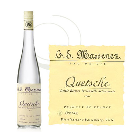 Eau de Vie de Quetsche Massenez