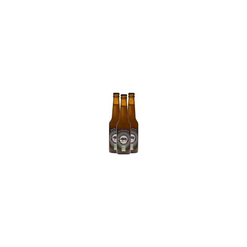 Lot de 3 Bieres BAL Blanche 33cl Brasserie du Luberon