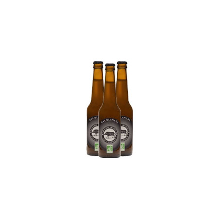 Lot de 3 Bieres BAL Blanche 33cl Brasserie du Luberon