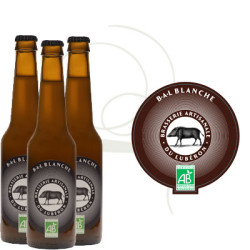 Lot de 3 Bieres BAL Blanche 33cl Brasserie du Luberon