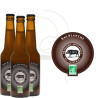 Lot de 3 Bieres BAL Blanche 33cl Brasserie du Luberon
