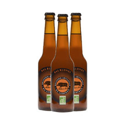 Lot de 3 Bieres BAL Blonde 33cl Brasserie du Luberon