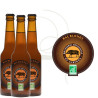 Lot de 3 Bieres BAL Blonde 33cl Brasserie du Luberon