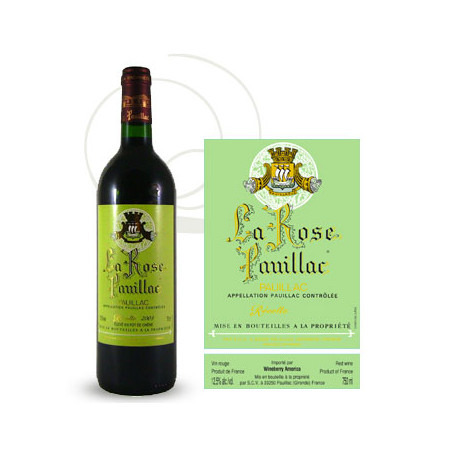 La Rose Pauillac 2018 Rouge La Rose Pauillac 2018 Rouge