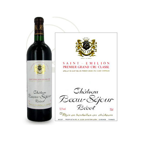 Château Beauséjour Bécot 2013 Rouge Château Beauséjour Bécot 2013 Rouge