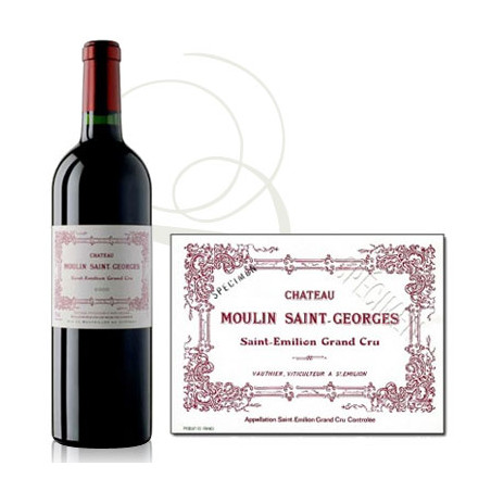 Château Moulin Saint Georges 2017 Rouge Château Moulin Saint Georges 2017 Rouge