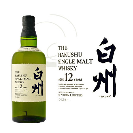 Whisky Hakushu 12 ans