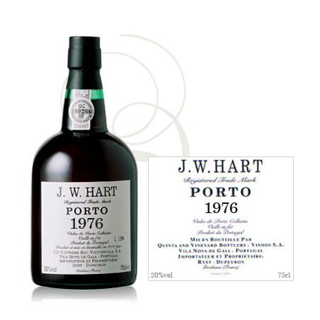 Porto J.W. Hart millésime 1976 Rouge Porto J.W. Hart millésime 1976 Rouge