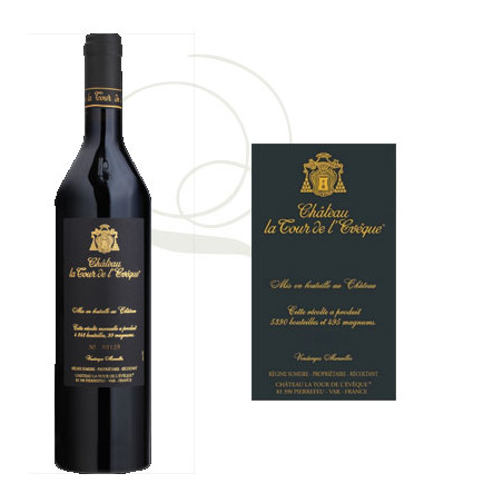 Noir et Or Chateau La Tour de l'Eveque 2015 Rouge Noir et Or Chateau La Tour de l'Eveque 2015 Rouge