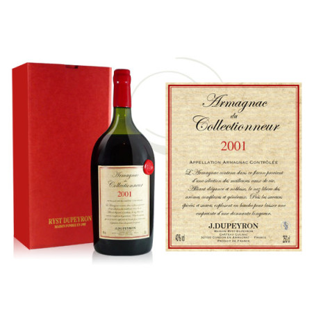 Armagnac Dupeyron millésime 2001 Armagnac Dupeyron millésime 2001