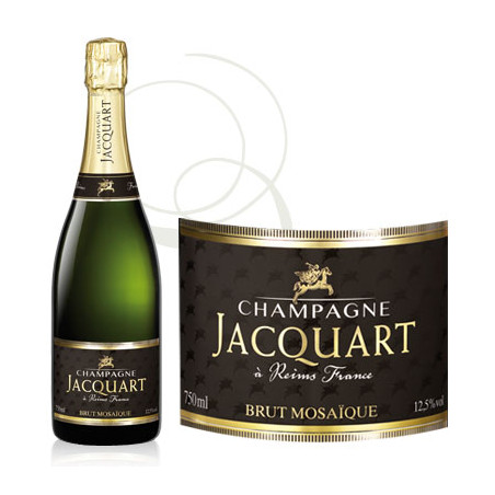 Champagne Jacquart Brut Mosaique Blanc Jacquart