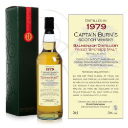 Whisky Captain Burn Balmenach 1979