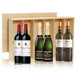 COFFRET CHASSE MAREE - mixte 6 bouteilles