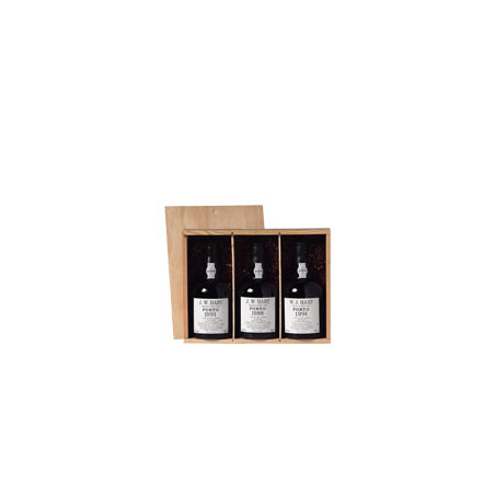 COFFRET CORMORAN - Caisse Bois de 3 Portos: 2006, 2003, 2000