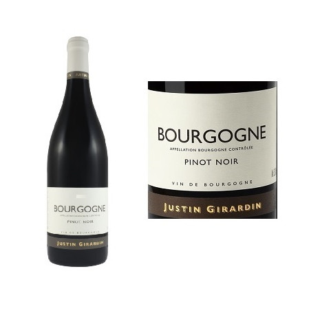 Bourgogne Pinot Noir 2020 Rouge Justin Girardin Bourgogne Pinot Noir 2020 Rouge Justin Girardin