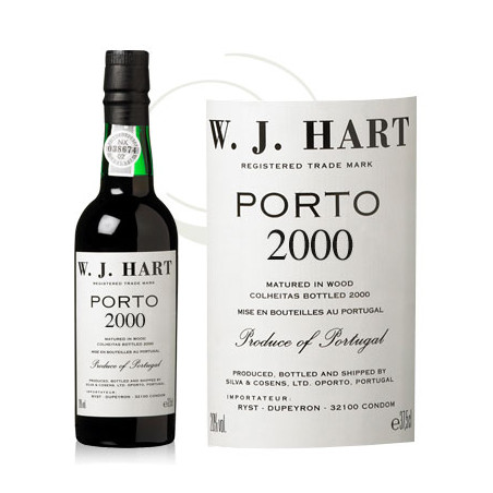 Porto J.W. Hart millésime 2000 Rouge