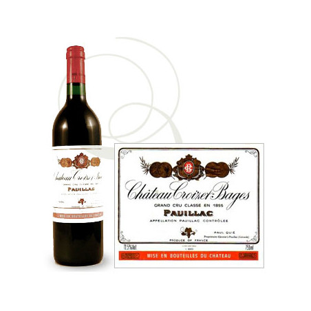 Château Croizet Bages 1964 Rouge Château Croizet Bages 1964 Rouge