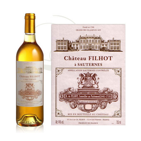 Château Filhot 2019 Blanc Château Filhot 2019 Blanc