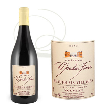 Beaujolais Nouveau 2022 Rouge Domaine du Moulin Favre Beaujolais Nouveau 2022 Rouge Domaine du Moulin Favre