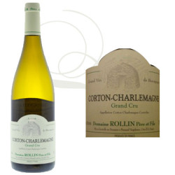 Corton Charlemagne Grand cru 2020 Blanc Domaine Rollin - 75cl