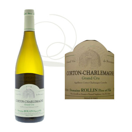 Corton Charlemagne Grand cru 2020 Blanc Domaine Rollin - 75cl Corton Charlemagne Grand cru 2020 Blanc Domaine Rollin - 75cl